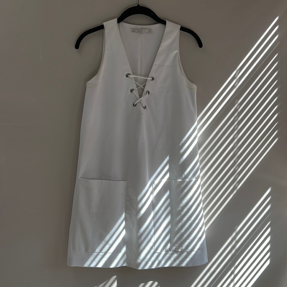 Zara White Dress